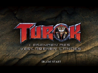 Turok - Legenden des Verlorenen Landes (Germany) Title Screen